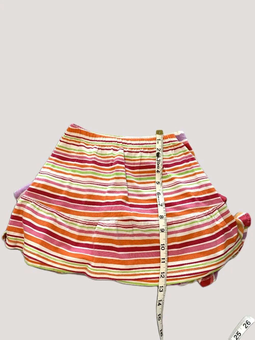 4 Piece Girls Top and Skirt Set. Pink/Blue. Justice/Gymboree. Size 7/8